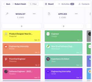 Keeping track of the jobs you apply for online
